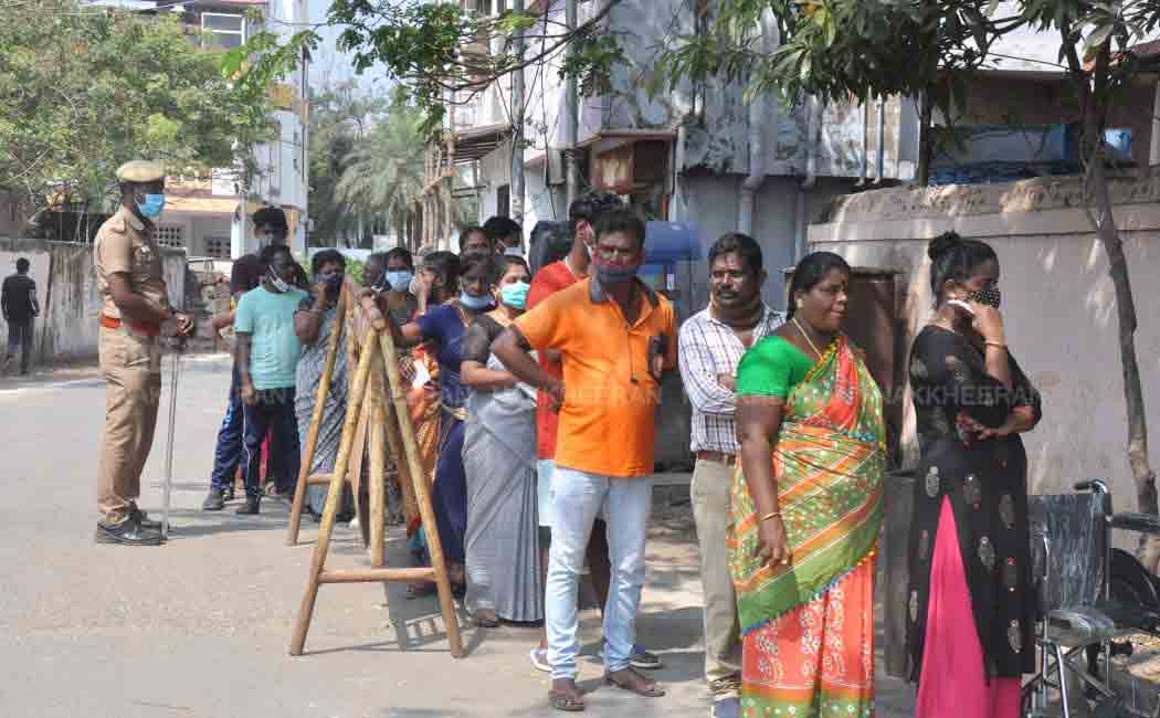 Re-poll in Chennai! Heavy police security!