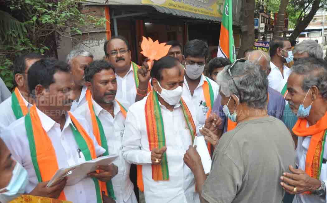 H Raja election campaign for bjp