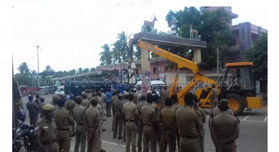 new Statue of Ambedkar installed in Vedaranyam