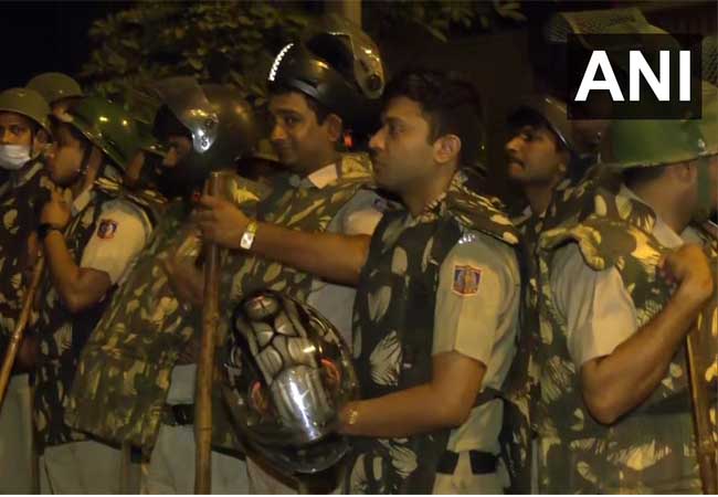 Conflict between the two sides during the Hanuman pilgrimage!