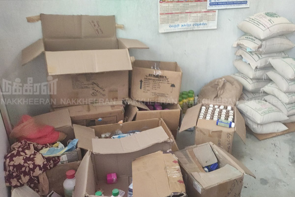 Seizure of thousands of trapped expired pesticides
