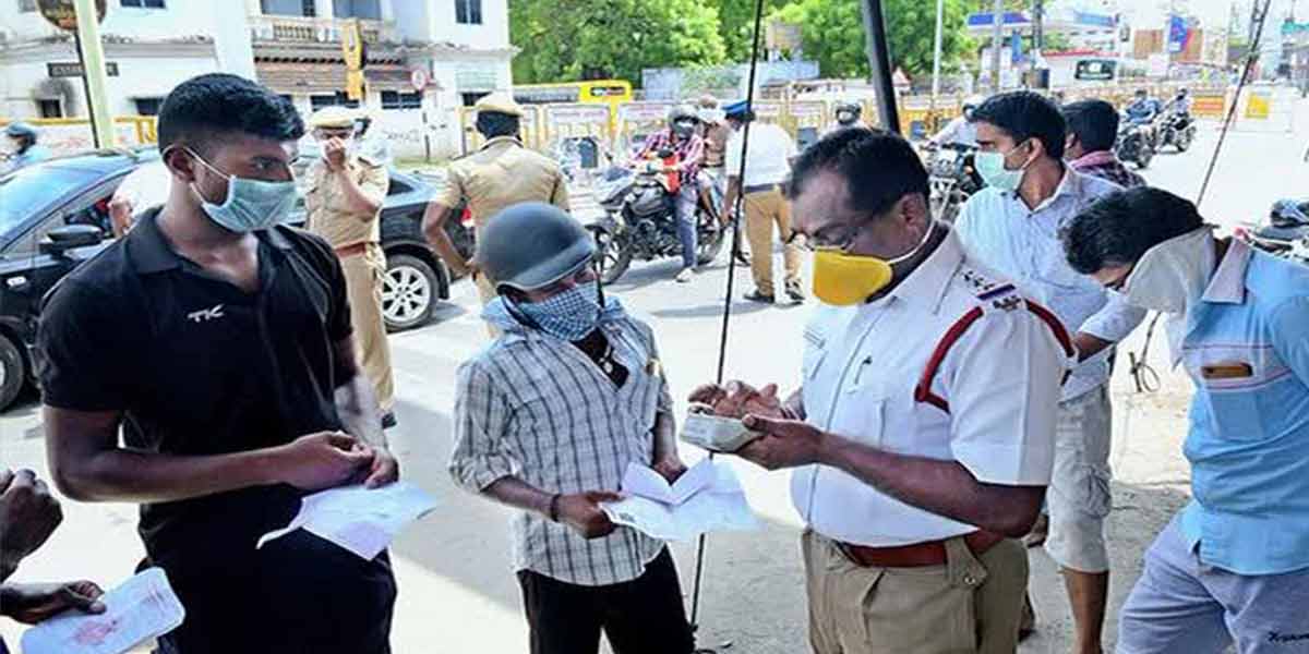 Rs 500 fine for If not wearing mask! -Health announcement!