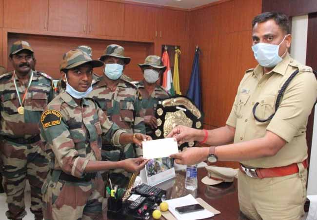 competition tamilnadu police in kanchipuram district
