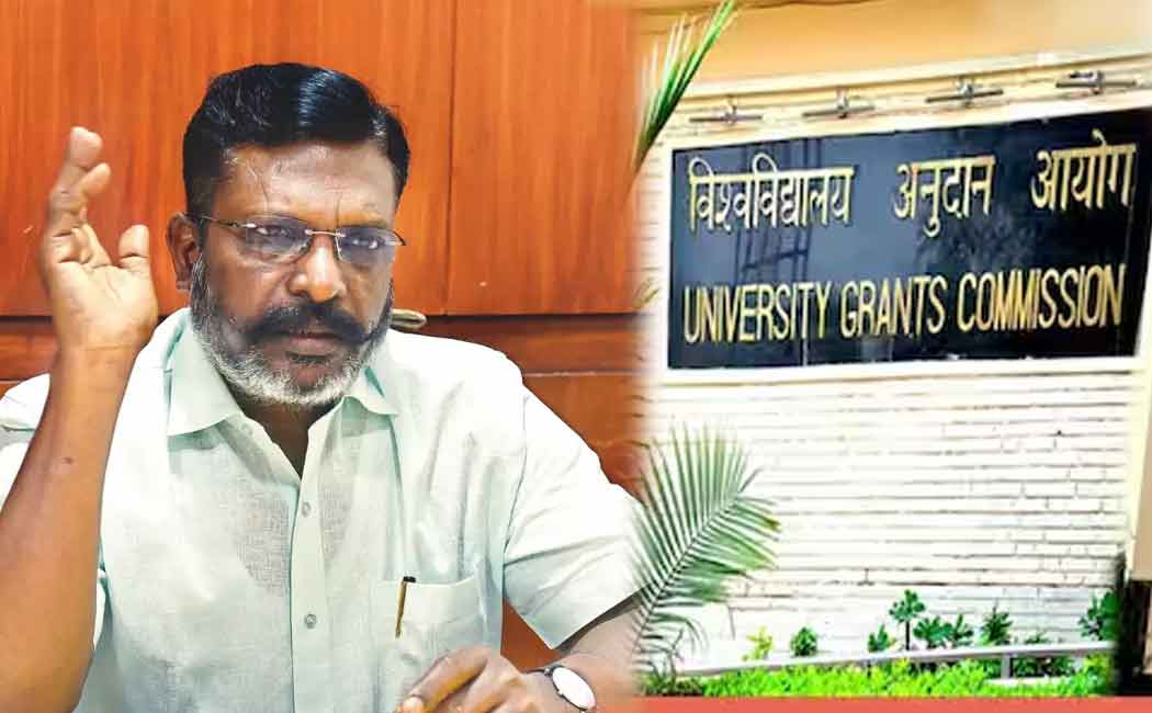 Thirumavalavan said eternal war waged on Tamil Nadu