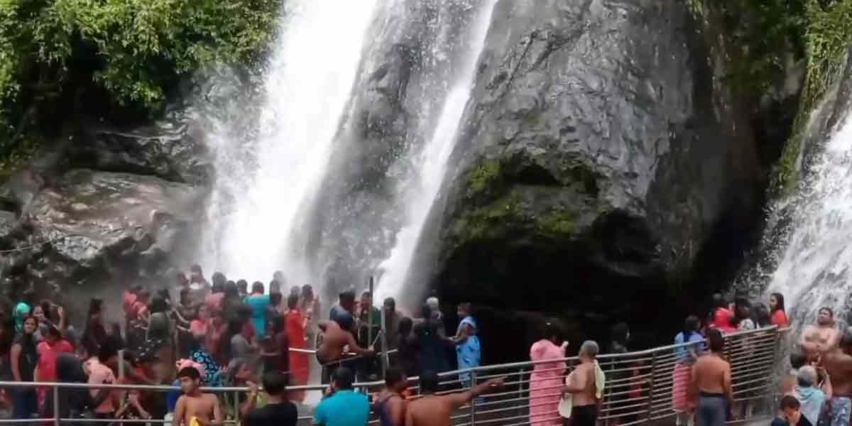 Rainy season pours and falls... Bathing prohibited!