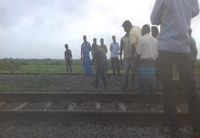 cuddalore virudhachalam railway track incident police investigation