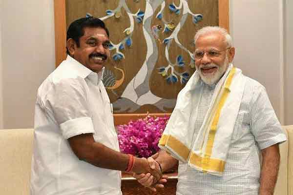 AIADMK Working Committee passes resolution praising the Central Govt