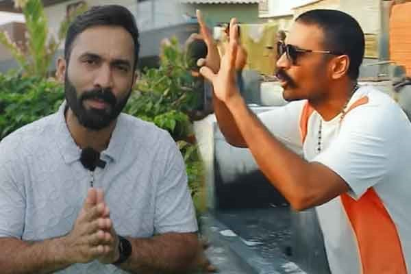 former cricketer dinesh karthick praised dhanush for raayan