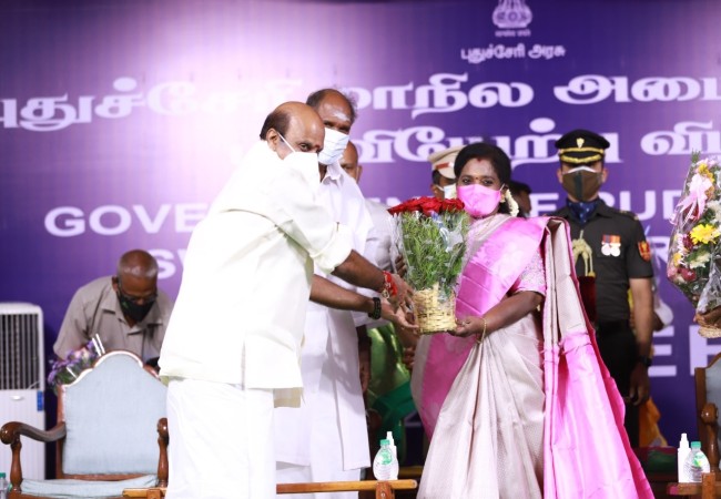 puducherry cabinet ministers swearing