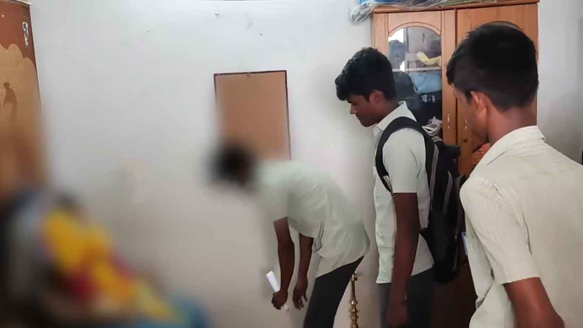 'anbulla appa appa - male student yesterday; female student today