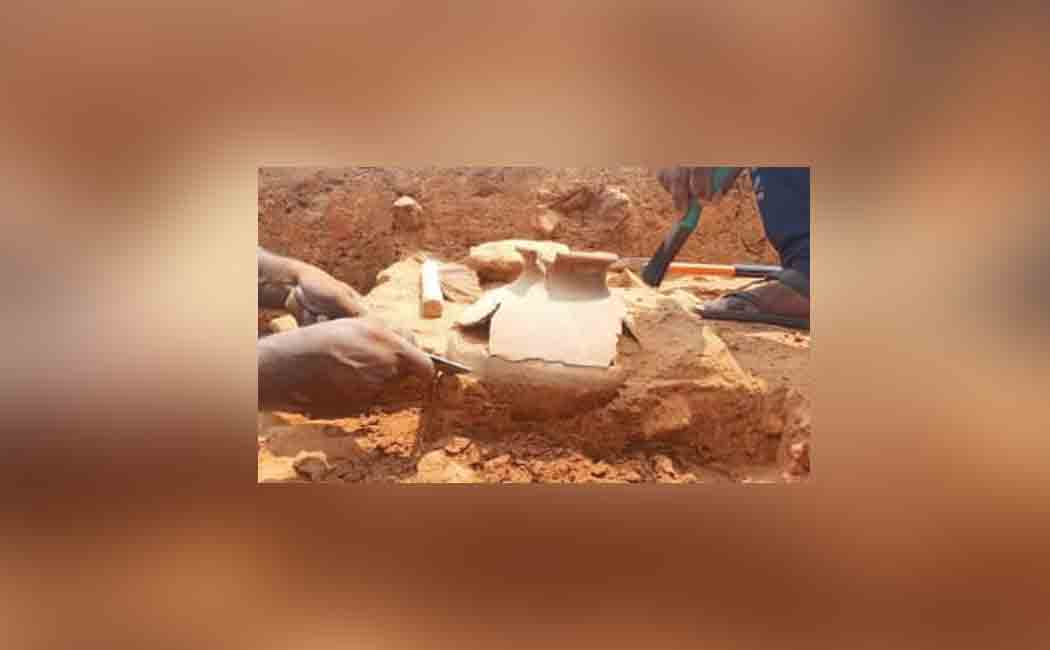 Discovery of the palace wall of the Cholas!
