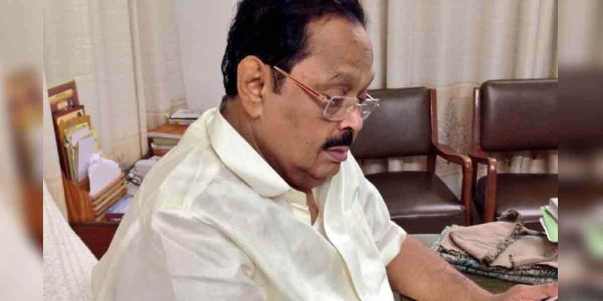 Dubai trip canceled - Duraimurugan shocked!
