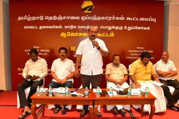 tamil nadu highways contractor union thanks to cm stalin
