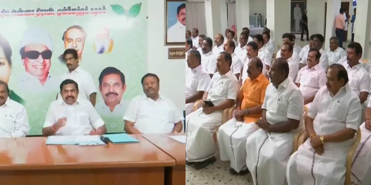 "People and volunteers are suffering because of Annamalai" - Edappadi Palaniswami Interview