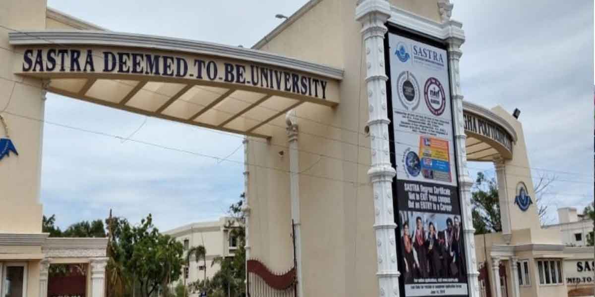 Has Shastra University encroached on the water body?- Tamil Nadu government ordered to file a report