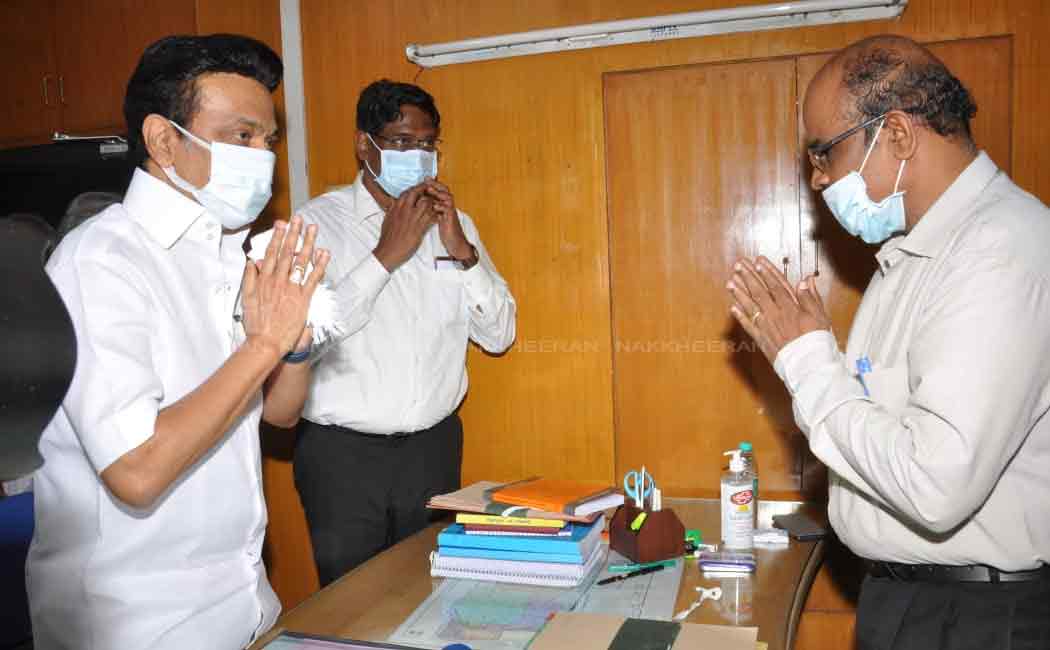MK Stalin filed the nomination for Kolathur