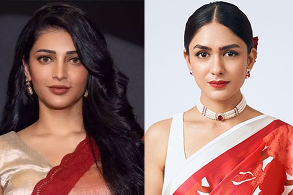 mrunal thakkur replaces shruthi hassan in Dacoit movie