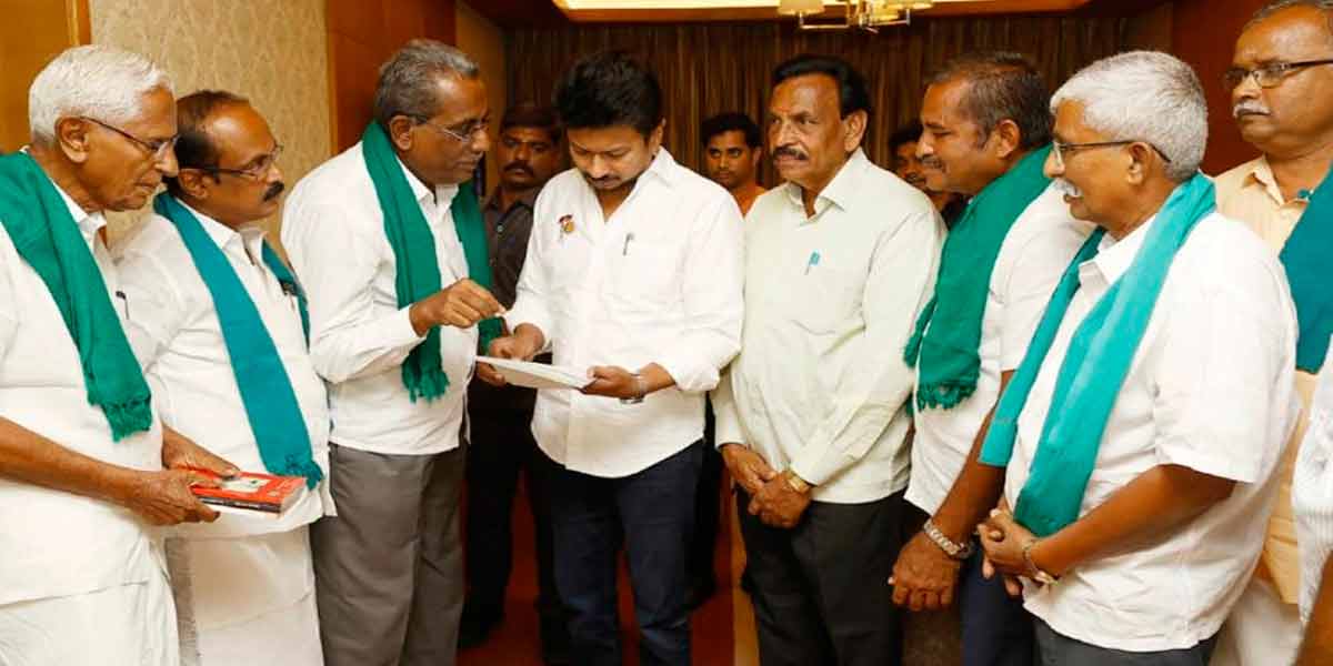Farmers who complained in person to Udayanidhi against the DMK executive