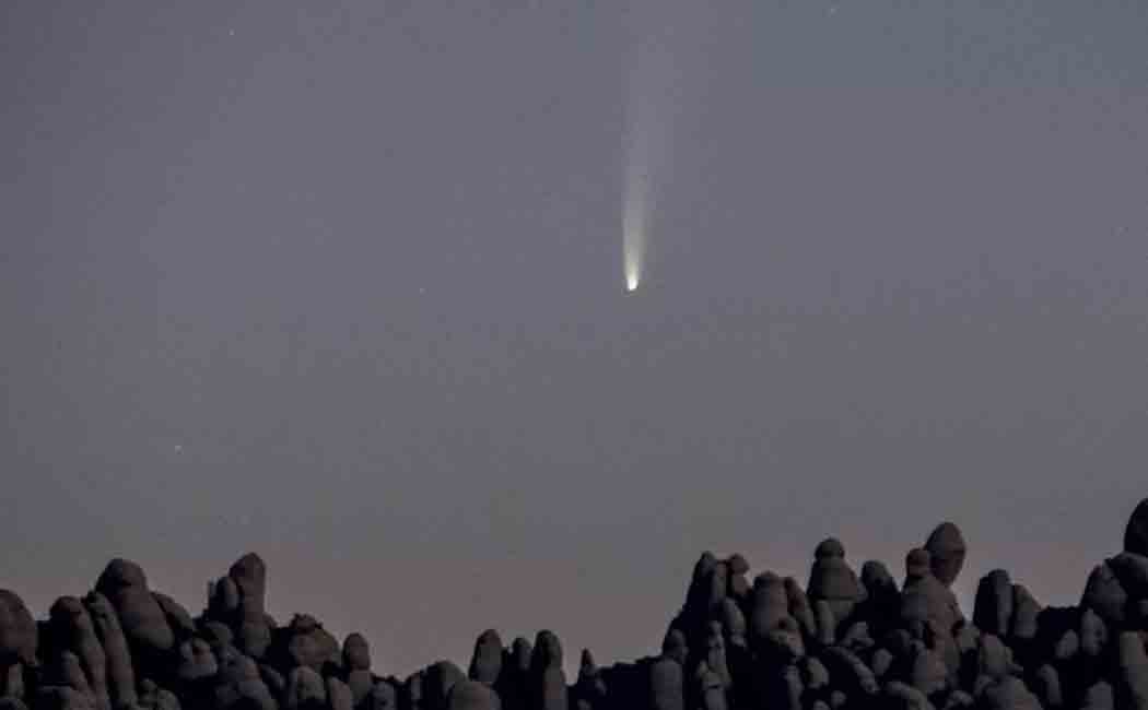 neowise comet can be seen in india from today