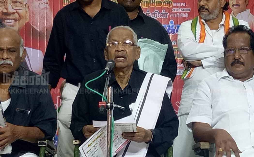 K veeramani election campaign cuddalore