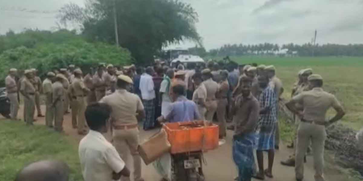 Villagers struggle against NLC land acquisition, siege- police presence