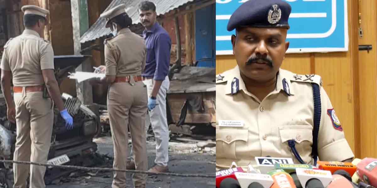 Coimbatore Police Commissioner Balakrishnan interviewed
