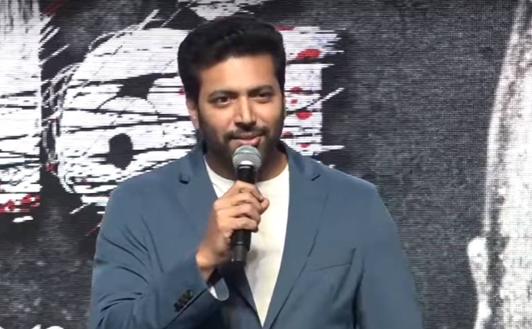 jayam ravi spech in iraivan pre release event