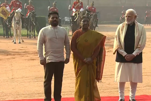Sri Lankan President's visits India
