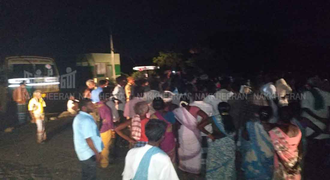 144 at ponnamaravathi...protest in other place