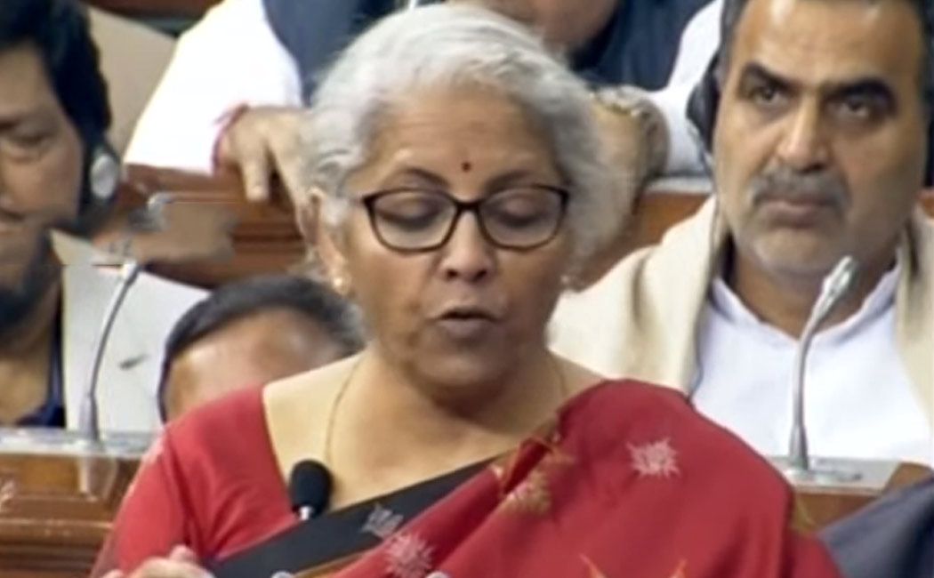 Nirmala Sitharaman presented Union Budget 203