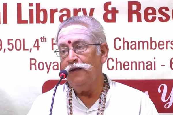 Charge sheet filed against ex VHP administrator Manian