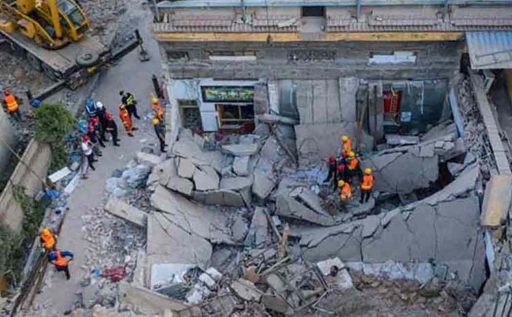 china hotel accident