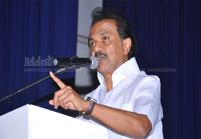 DMK PARTY PRESIDENT M.K.STALIN WROTE THE LETTER FOR TN CM PALANISAMY