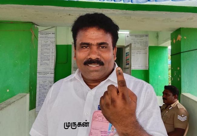 Local body by-election: 86 percent voting in Salem Union!