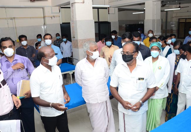 TAMILNADU HOSPITALS OXYGEN MINISTER SUBRAMANIAN PRESSMEET AT CHENNAI