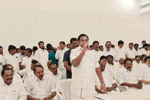 edapadi palanisamy talks about erode by election