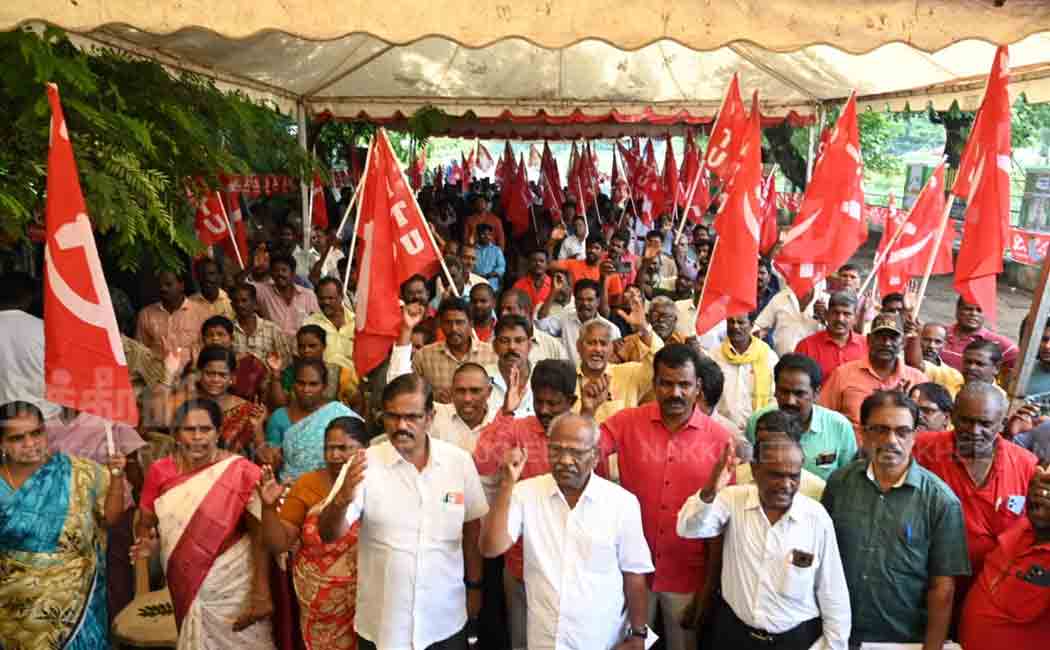 Central Union of Tamil Nadu Electrical Workers CITU Protest (pictures)