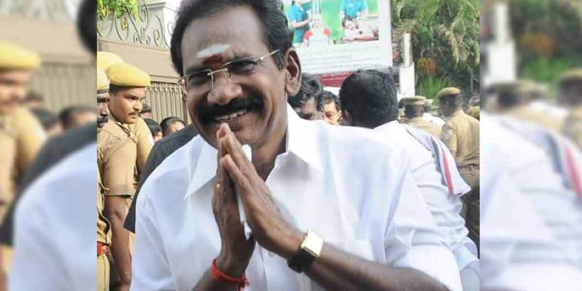 minister sellur raju press meet