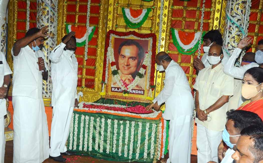 Rajiv Gandhi BirthDay Function