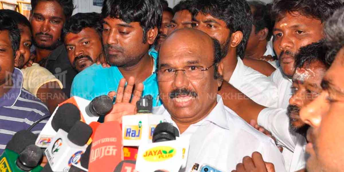 admk Jayakumar's harsh criticism