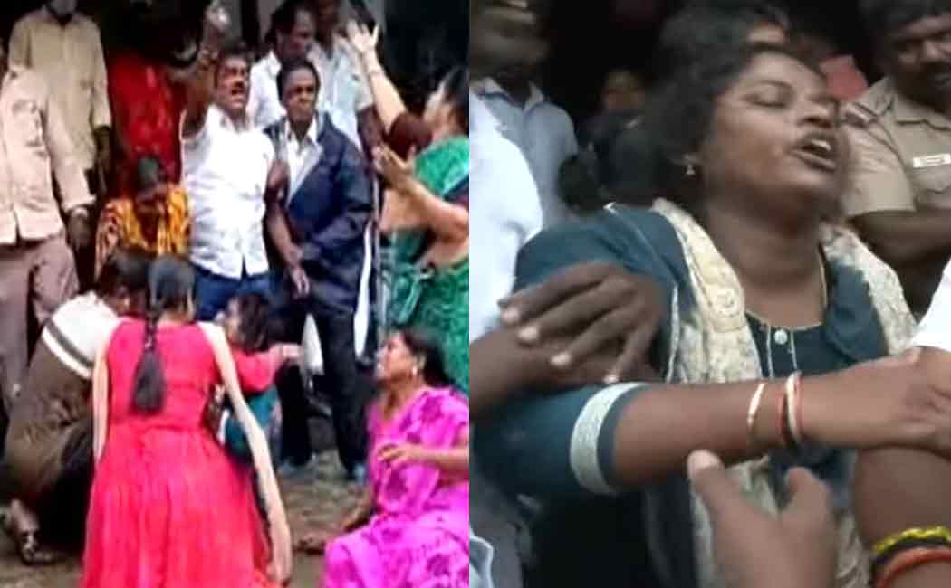 "Sir, take the child without mom and dad" screamed the parents of the dead girl