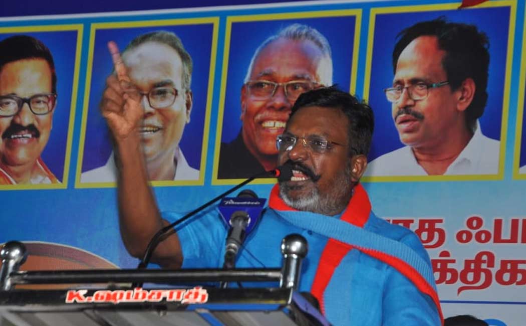 Thirumavalavan said vck will not be interested coalition BJP pmk elections