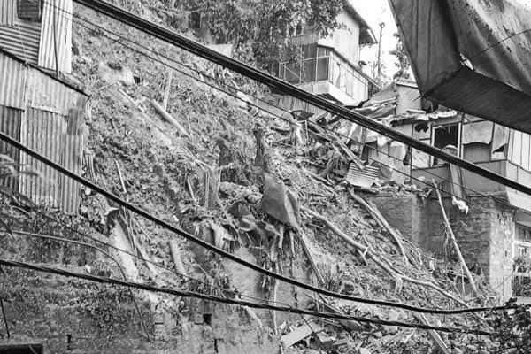 stone quarry collapse near Aizawl in Mizoram