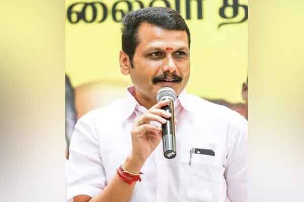 "Whom did the ADMK regime try to save ..?" - Minister Senthilbalaji