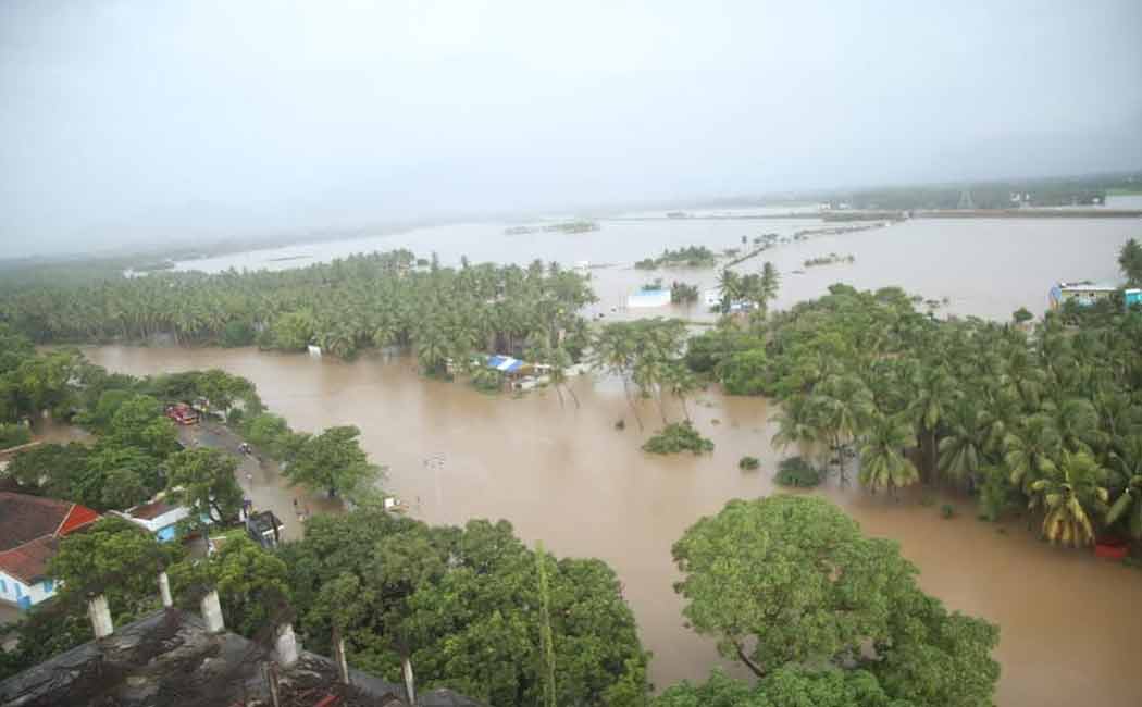 Flooded Kanyakumari ..!