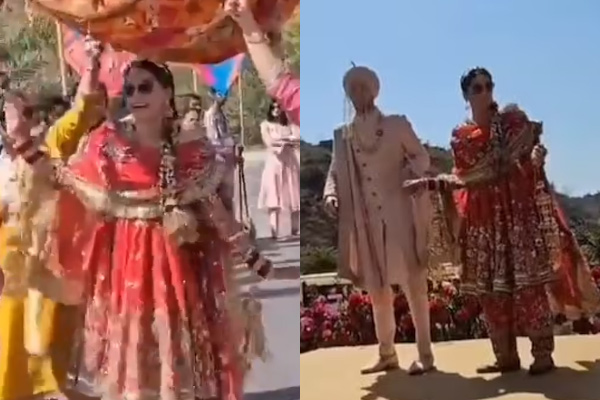 taapsee pannu wedding video