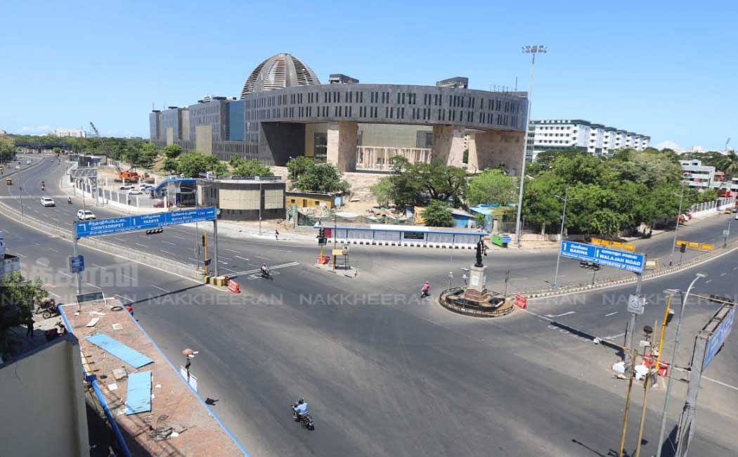 Deserted city of Chennai