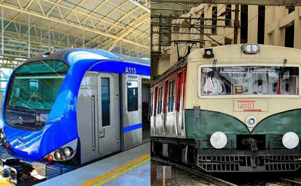Change in Chennai Metro, Suburban Train Services