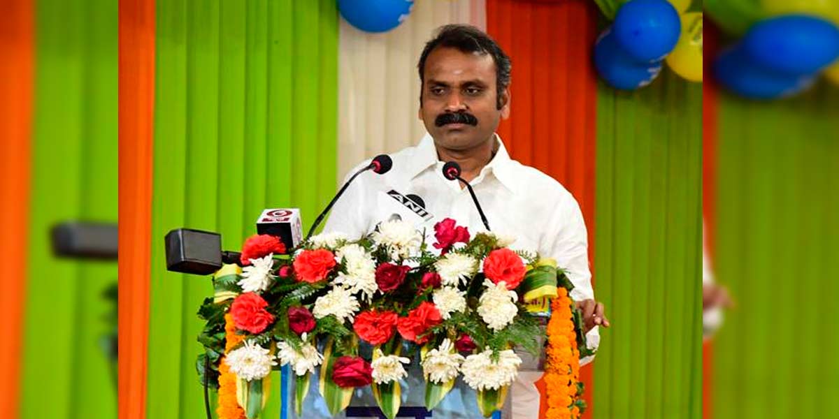 L. Murugan released the video, "Is this the case for the governor who has supreme authority?"