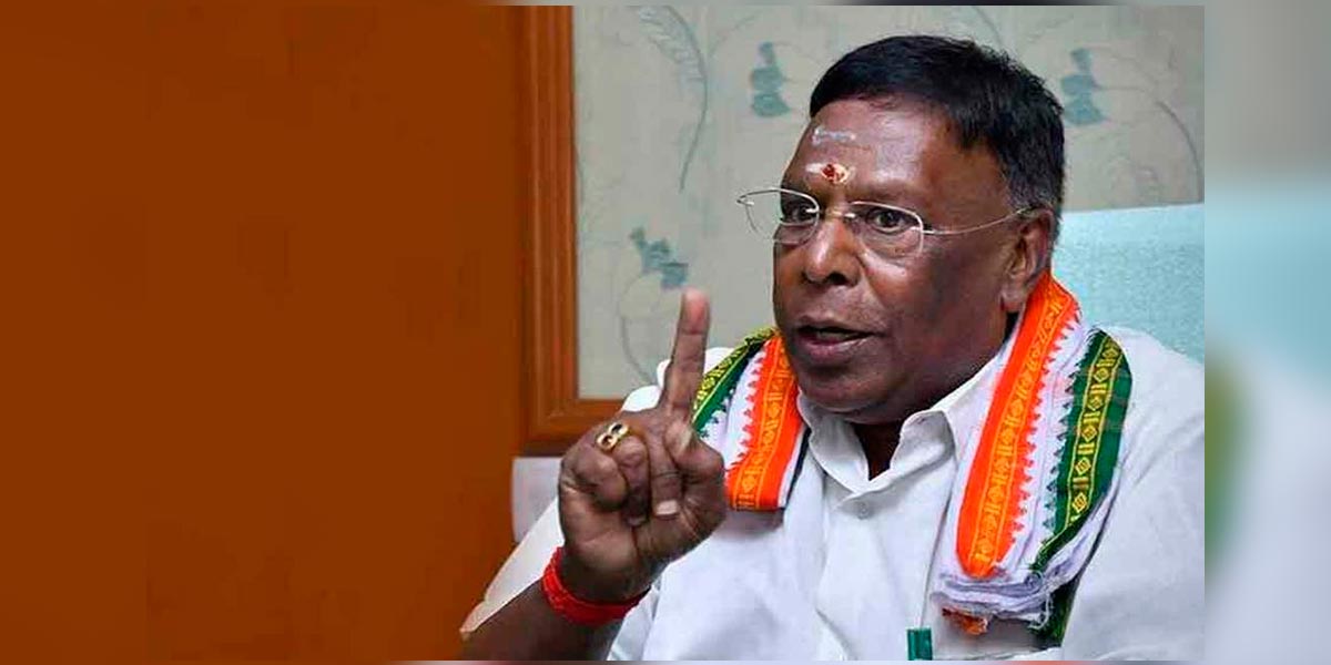 puducherry former cm Narayanasamy speech